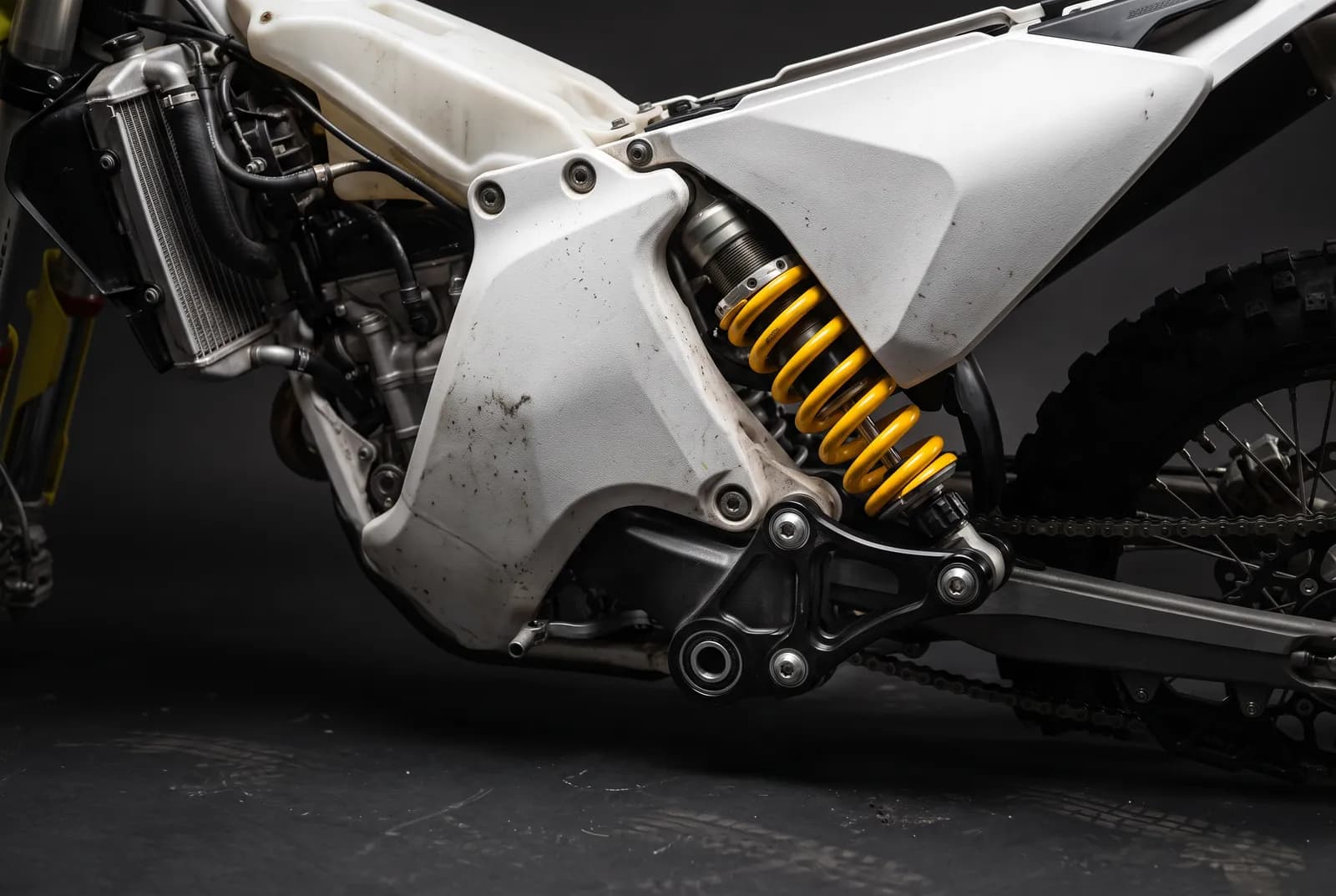 Detail van een Husqvarna