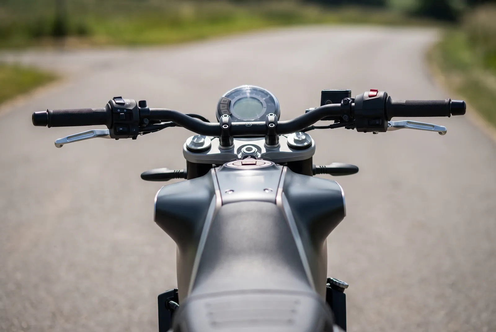 Interieur van een Husqvarna